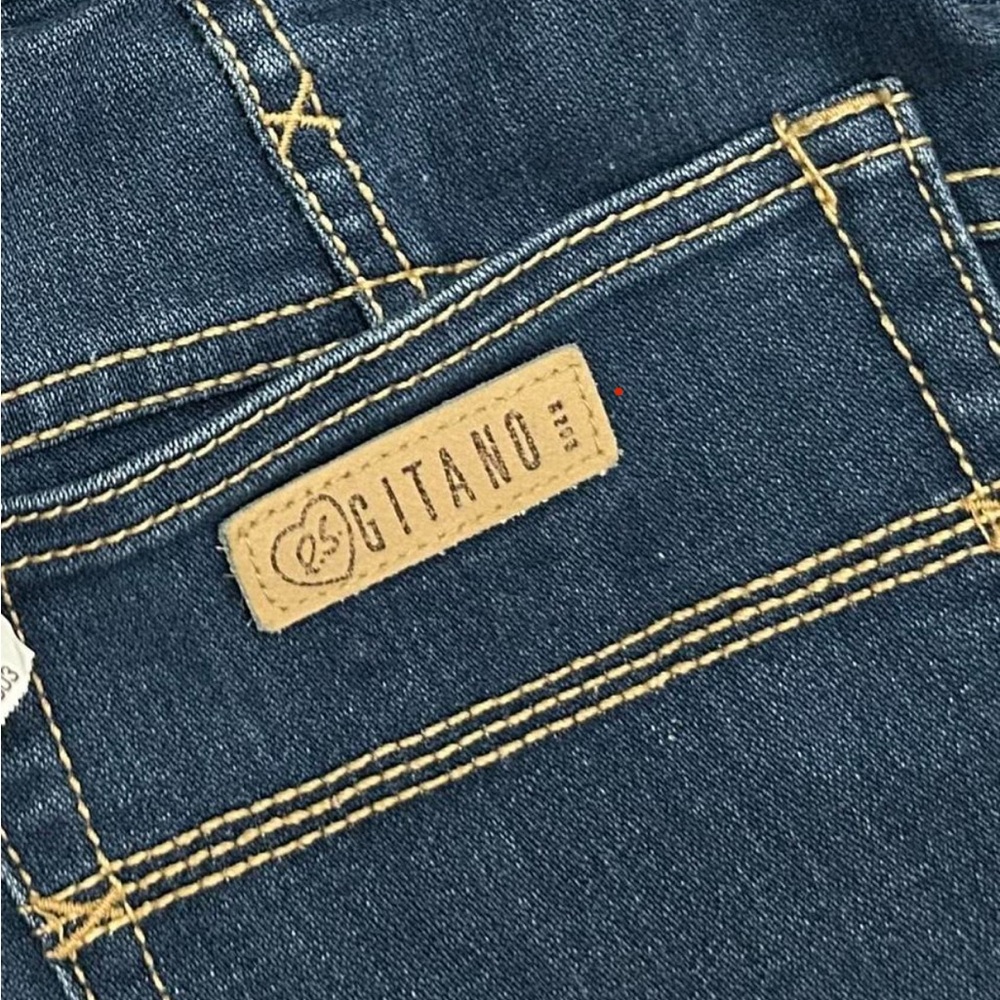 Vintage 80’s PS GITANO Dark Wash High-waisted Tapered Leg Denim Jeans - Size 12L